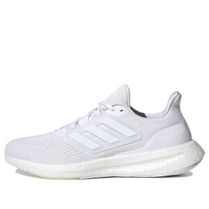 adidas �A�f�B�_�X �����Y �X�j�[�J�[ �yadidas PureBoost 23 Shoes 'Footwear White' IF8064�z �T�C�Y US_M_4