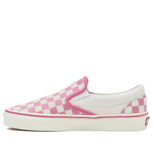 Vans �o���Y �����Y �X�j�[�J�[ �yVans Classic Slip-On 'Checkerboard Pink' VN000BVZBJ1�z �T�C�Y US_8.5(26.5cm)