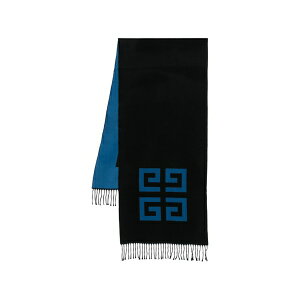 �W�o���V�[ �����Y �}�t���[�E�X�g�[���E�X�J�[�t �A�N�Z�T���[ Fringe-hem scarf Black