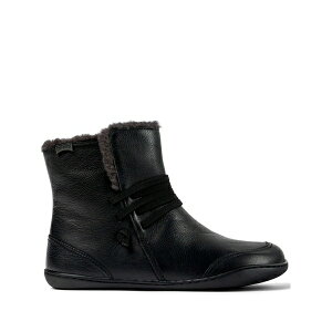 �J���y�[�� ���f�B�[�X �u�[�c �V���[�Y Peu cami leather boots Black