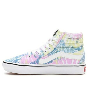 Vans �o���Y �����Y �X�j�[�J�[ �yVans Tie-dye Comfycush Sk8-hi Multi-Color VN0A3WMB49L�z �T�C�Y US_5.5(23.5cm)