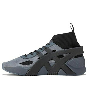 Onitsuka Tiger �I�j�c�J�^�C�K�[ �����Y �X�j�[�J�[ �yOnitsuka Tiger Big Logo Trainer 2.0 Sock 'Metropolis Black' 1183B472-020�z �T�C�Y US_5(23.0cm)