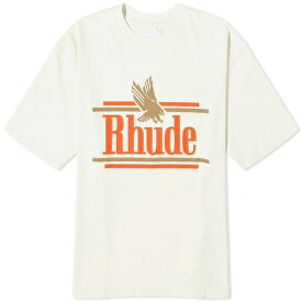 ルード メンズ Tシャツ トップス Rhude Rossa T-Shirt White