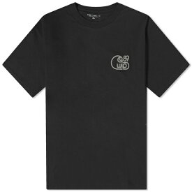 カーハート メンズ Tシャツ トップス Carhartt WIP Night Night T-Shirt Black