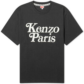 ケンゾー メンズ Tシャツ トップス Kenzo x Verdy Oversized Tee Black