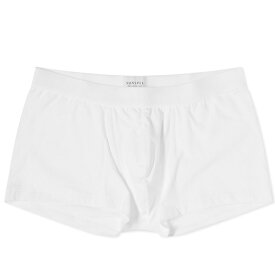 サンスペル メンズ カジュアルパンツ ボトムス Sunspel Superfine Trunk White