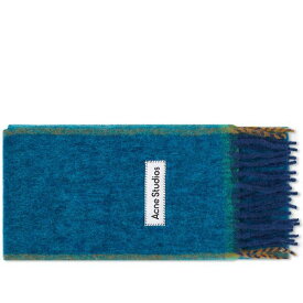 アクネ ストゥディオズ メンズ マフラー・ストール・スカーフ アクセサリー Acne Studios Vally Solid Scarf Blue