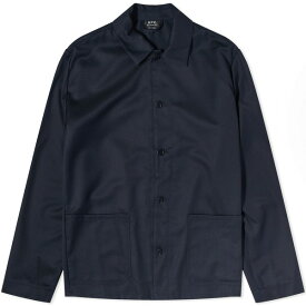 アーペーセー メンズ ジャケット＆ブルゾン アウター A.P.C. Kerlouan Wool Work Jacket Blue