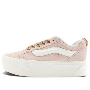 Vans �o���Y ���f�B�[�X �X�j�[�J�[ �y(WMNS) Vans Knu Stack 'Pink' VN000CRSBMC�z �T�C�Y US_7(24.0cm)