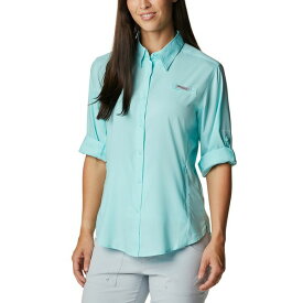 コロンビア レディース シャツ トップス Women's PFG Tamiami II Long-Sleeved Shirt Gulf Stream