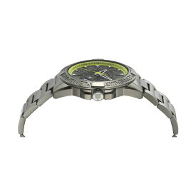 プレインスポーツ レディース 腕時計 アクセサリー Men's Touchdown Gray Stainless Steel Bracelet Watch 44mm Gray