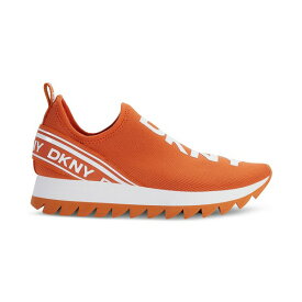 ダナ キャラン ニューヨーク レディース スニーカー シューズ Abbi Slip-On Logo Sock Sneakers Spicy Orange