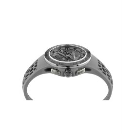 プレインスポーツ レディース 腕時計 アクセサリー Men's Thunderstorm Chrono Gray Silicone Strap Watch 43mm Gray