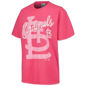 フォーティーセブン レディース Tシャツ トップス St. Louis Cardinals '47 Women's Dopamine Tradition TShirt Pink