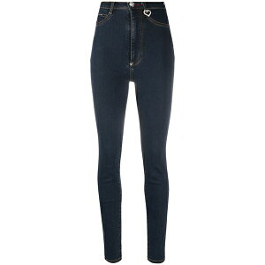 �t�B���b�v�v���C�� ���f�B�[�X �f�j���p���c �{�g���X Super high rise jeggings Blue