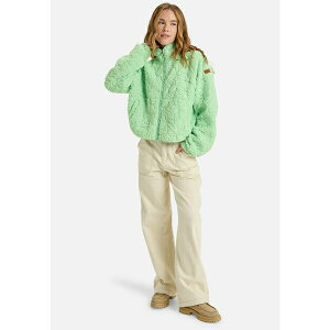 LV[ fB[X p[J[EXEFbgVc AE^[ BLURRY CLOUD - Fleece jacket - pistachio green