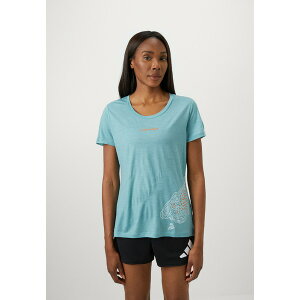 ACXu[J[ fB[X Vc gbvX WOMEN TECH LITE SCOOP TEE 30TH ANNIVERSARY - Sports T-shirt - hydro