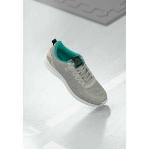 Jbp Y tBbglX X|[c UNISEX - Training shoe - grey mid/neon aqua