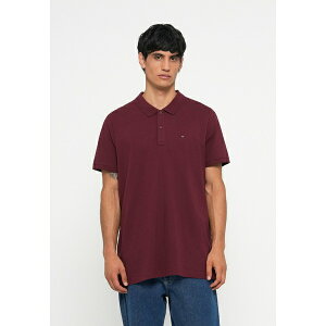 g~[qtBK[ Y Vc gbvX SLIM PLACKET - Polo shirt - red wine