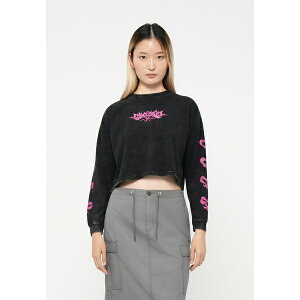T^N[Y fB[X TVc gbvX EVOLVE STRIP - Long sleeved top - black