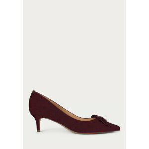 t[ fB[X T_ V[Y ADRIENNE BOW-TRIM SUEDE PUMP - Classic heels - dark garnet