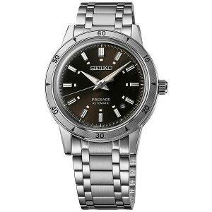 ZCR[ Y uXbgEoOEANbg ANZT[ Men's Automatic Presage Style 60s Stainless Steel Bracelet Watch 40mm Brown