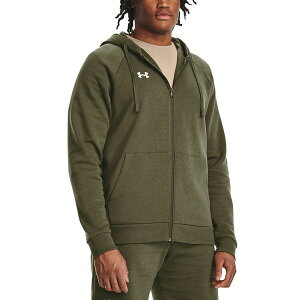 A_[A[}[ Y p[J[EXEFbgVc AE^[ Men's Rival Full-Zip Fleece Hoodie Marine OD Green
