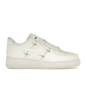 Nike �i�C�L ���f�B�[�X �X�j�[�J�[ �yNike Air Force 1 '07 LX CN Sail Gold Mini Swooshes (Women's)�z �T�C�Y US_W_11 Sail/Sail-Metallic Gold