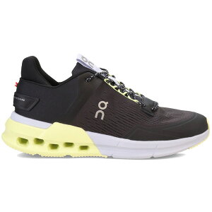 On �I�� ���f�B�[�X �X�j�[�J�[ �yOn Running Cloudnova Flux Black Hay (Women's)�z �T�C�Y US_5.5(22.5cm) Black/Hay