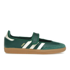 adidas �A�f�B�_�X ���f�B�[�X �X�j�[�J�[ �yadidas Samba Jane Green White Gum (Women's)�z �T�C�Y US_5(22.0cm) Collegiate Green/Gum 3/Cream White