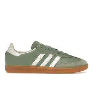 adidas �A�f�B�_�X ���f�B�[�X �X�j�[�J�[ �yadidas Samba OG Silver Green (Women's)�z �T�C�Y US_W_11 Silver Green/Chalk White/Gum