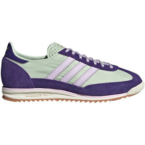 adidas �A�f�B�_�X ���f�B�[�X �X�j�[�J�[ �yadidas SL 72 OG Linen Green Ice Lavender Collegiate Purple (Women's)�z �T�C�Y US_6(23.0cm) Linen Green/Ice Lavender/Collegiate Purple