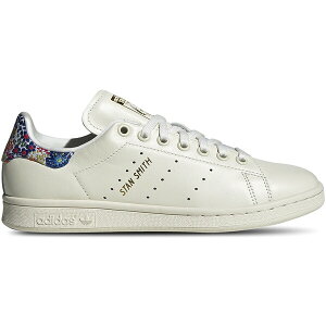 adidas �A�f�B�_�X ���f�B�[�X �X�j�[�J�[ �yadidas Stan Smith Liberty London Off White (Women's)�z �T�C�Y US_W_10 Off White/Gold Metallic/Supplier Colour