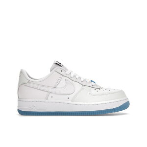 Nike �i�C�L ���f�B�[�X �X�j�[�J�[ �yNike Air Force 1 Low LX UV Reactive (Women's)�z �T�C�Y US_9(26.0cm) White/Black-White-University Blue