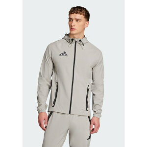 AfB_X Y JWApc {gX TIRO 25 COMPETITION VIS TECH TRAVEL - Training jacket - team mid grey