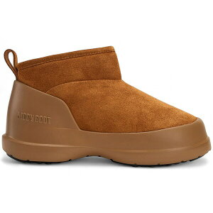 Moon Boot ���[���u�[�c ���f�B�[�X �X�j�[�J�[ �yMoon Boot Luna Low Boot Suede Cognac (Women's)�z �T�C�Y US_W_38 Cognac