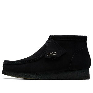 Clarks �N���[�N�X �����Y �X�j�[�J�[ �yClarks Wallabee Boots 'Black Suede' 261555177�z �T�C�Y US_9(27.0cm)