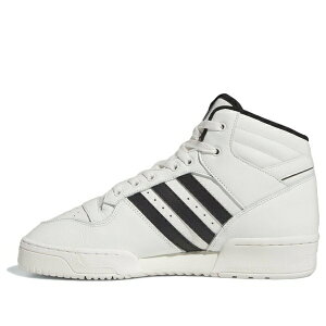 adidas �A�f�B�_�X �����Y �X�j�[�J�[ �yadidas Rivalry Mid 'White Black' ID6158�z �T�C�Y US_M_4