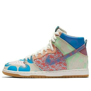 Nike �i�C�L �����Y �X�j�[�J�[ �_���N �yNike x Thomas Campbell SB Dunk High 'What The' 918321-381�z �T�C�Y US_8(26.0cm)