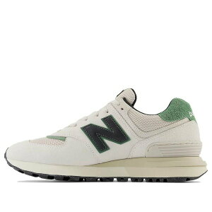 New Balance �j���[�o�����X �����Y �X�j�[�J�[ �yNew Balance 574 Legacy 'White Black Green' U574LGFW�z �T�C�Y US_5.5(23.5cm)