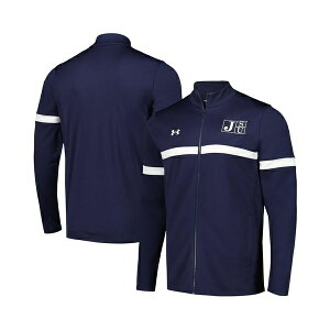A_[A[}[ Y WPbgu] AE^[ Men's Under Armour Navy Jackson State Tigers 2023 Assist Warm Up Full-Zip Jacket Navy