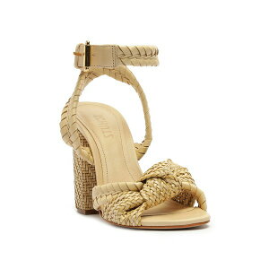 Vbc fB[X T_ V[Y Women's Khari Block Heel Sandals Beige