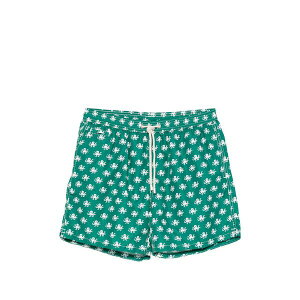�G���V�[�c�[�Z�C���g�o�[�X �����Y �J�W���A���p���c �{�g���X Lighting micro fantasy octopus-print swim shorts Green