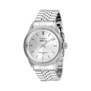 CrN^ Y rv ANZT[ Men's 29373 Specialty Quartz 3 Hand Silver Dial Watch Silver