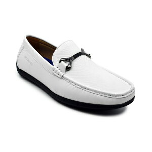 AJf~NX Y Xb|E[t@[ V[Y Men's Ogden Slip On Comfort Loafers White