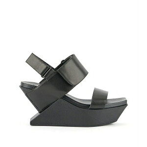 iCebhk[h fB[X T_ V[Y Womens Delta Wedge Sandal Black