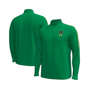 A_[A[}[ Y p[J[EXEFbgVc AE^[ Men's Kelly Green Notre Dame Fighting Irish Playoff Performance Quarter-Zip Jacket Kelly Green