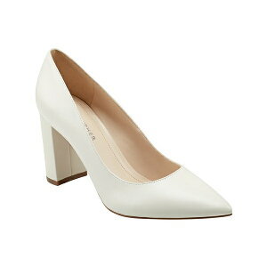 }[NtBbV[ fB[X pvX V[Y Women's Viviene Slip-On Block Heel Dress Pumps Ivory