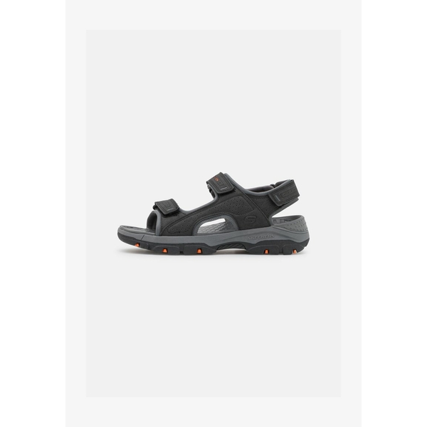 【一部予約！】 スケッチャーズ 買物 メンズ シューズ サンダル black 全商品無料サイズ交換 sandals TRESMEN - Walking