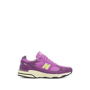 �j���[�o�����X �����Y �X�j�[�J�[ �V���[�Y Made in usa 993 sneakers Purple